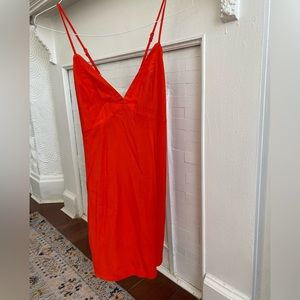 NEW Superdown red mini sleeveless dress size M